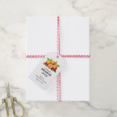 Bewerkbaar oranjesap keuken voorraadlabel cadeaulabel (Met Touw)