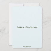 Bewerkbaar Park Landschap Familie Reünie Kaart (Achterkant)