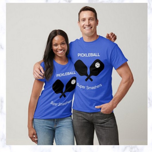Bewerkbaar Pickleball Partners Toernooi T-shirt