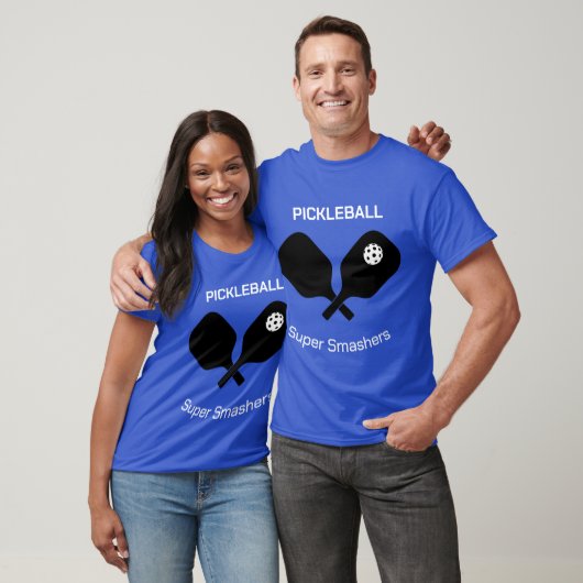 Bewerkbaar Pickleball Partners Toernooi T-shirt (Unisex)