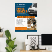 Bewerkbaar Poster Services verplaatsen (Thuiskantoor)