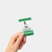 Bewerkbaar professioneel personeelsidentificatieba badge (Handheld)