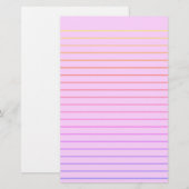 Bewerkbaar roze decoratief papier (Voorkant / Achterkant)