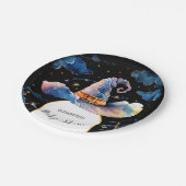 Bewerkbaar Simple Wizard Pet Baby shower Papieren Bordje (Gekanteld)