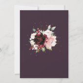 Bewerkbaar Sla de datum 50e verjaardag op Kaart (Achterkant)