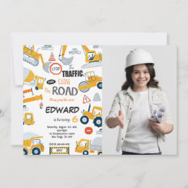 Bewerkbaar Sluit de wegenbouwfoto Kaart