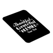 Bewerkbaar Sparkling Thanksgiving Quote Design Magneet (Rechterzijde)