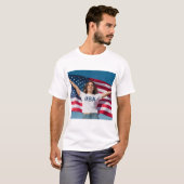 Bewerkbaar T-shirt met gepersonaliseerde afbeeldin (Voorkant volledig)