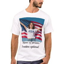 Bewerkbaar T-shirt met gepersonaliseerde afbeeldin