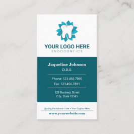 Bewerkbaar tandheelkundig Visitekaartje