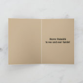 Bewerkbaar Tarwe Happy Vaisahki Kaart (Binnen)
