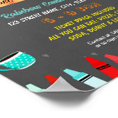 Bewerkbaar Terug naar School Ontbijt Social Flyer Poster (Hoek)