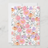 BEWERKBAAR, Tuin Vrijgezellenfeest, Bruids Kaart (Achterkant)