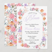 BEWERKBAAR, Tuin Vrijgezellenfeest, Bruids Kaart (Voorkant / Achterkant)