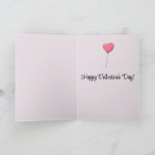 Bewerkbaar Van Ons Huis naar Jouw Valentijnsdag Kaart (Binnen)