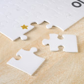 Bewerkbaar verjaardagsfeest van Unicorn Legpuzzel (Zijkant)