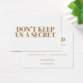 Bewerkbaar Verwijs naar een vriend Sjabloon profie Visitekaartje (Bureau)