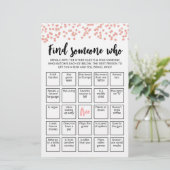 Bewerkbaar Vind Iemand Die Bingo spel (Staand voorkant)