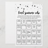 Bewerkbaar Vind Iemand Die Bingo spel (Voorkant / Achterkant)