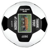 Bewerkbaar Voetbalcoach Waardering Teamontwerp Voetbal (Gedraaid)