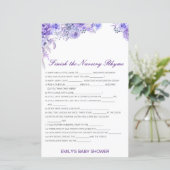 Bewerkbaar Voltooi het Nursery Rhyme met Antwoord (Staand voorkant)