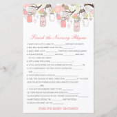 Bewerkbaar Voltooi het Nursery Rhyme met Antwoord (Voorkant)