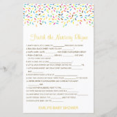 Bewerkbaar Voltooi het Nursery Rhyme met Antwoord (Voorkant)