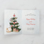 Bewerkbaar Vrolijk Kerstmis Gnoom Winter Wonderlan Feestdagen Kaart (Binnen)