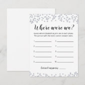 Bewerkbaar Waar Waren We Vrijgezellenfeest spel Ka Kaart (Voorkant / Achterkant)