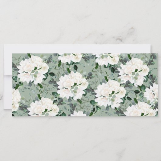 Bewerkbaar waardebon voor theemiddagje kaart (Achterkant)