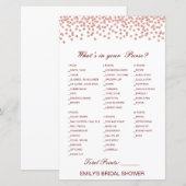 Bewerkbaar Wat is er op je Purse Vrijgezellenfeest (Voorkant / Achterkant)