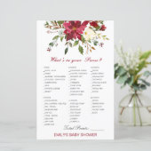 Bewerkbaar Wat staat er op je bruidsschat, Baby sh (Staand voorkant)