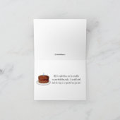 Bewerkbaar Wenskaart dat bij uw gelegenheid past Kaart (Binnen)