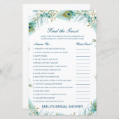 Bewerkbaar Zoek de game gastVrijgezellenfeest (Voorkant / Achterkant)