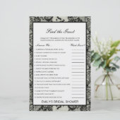 Bewerkbaar Zoek de game gastVrijgezellenfeest (Staand voorkant)