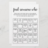 Bewerkbaar Zoek iemand die spel Bingo spel (Voorkant / Achterkant)