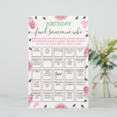 Bewerkbaar Zoek iemand die spel Bingo spel (Staand voorkant)