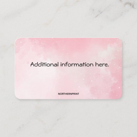 Bewerkbare 10 Fitness Classes Pass Kortingskaartje (Achterkant)