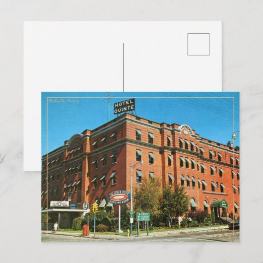 Bewerkbare 1970s Canada  Foto Briefkaart (Voorkant / Achterkant)