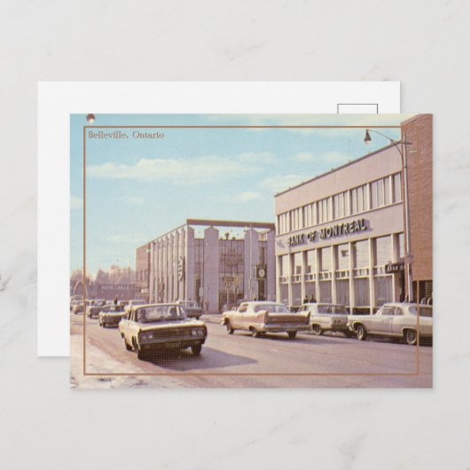 Bewerkbare 1970s Canada Foto Briefkaart (Voorkant / Achterkant)