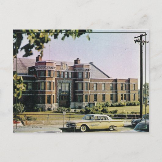 Bewerkbare 1970s Canada Reizen Briefkaart (Voorkant)