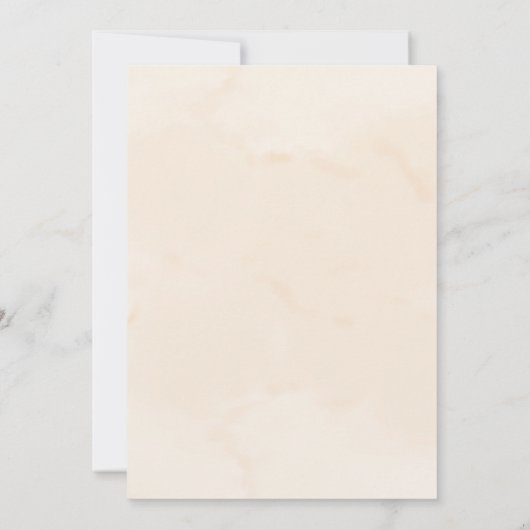 Bewerkbare aangepaste laarzen Eerste verjaardag Kaart (Achterkant)