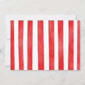 Bewerkbare aardbei verjaardagsfoto uitnodiging (Achterkant)