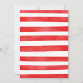 Bewerkbare aardbeienuitnodiging kaart (Achterkant)