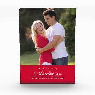 Bewerkbare achtergrond kleur familienaam foto