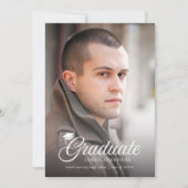 Bewerkbare achtergrondkleur Mortarboard Foto Afges (Voorkant)