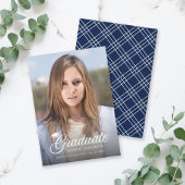 Bewerkbare achtergrondkleur Mortarboard-foto afges