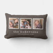 Bewerkbare achtergrondkleur Typewriter fotocollage Kussen (Voorkant)