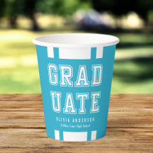 Bewerkbare achtergrondkleur Varsity Graduate