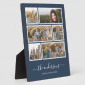 Bewerkbare achtergrondkleur Zes Photo Collage Scri Fotoplaat (Zijkant)